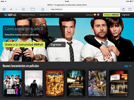 Las cinco mejores webs para ver pelí­culas y series .